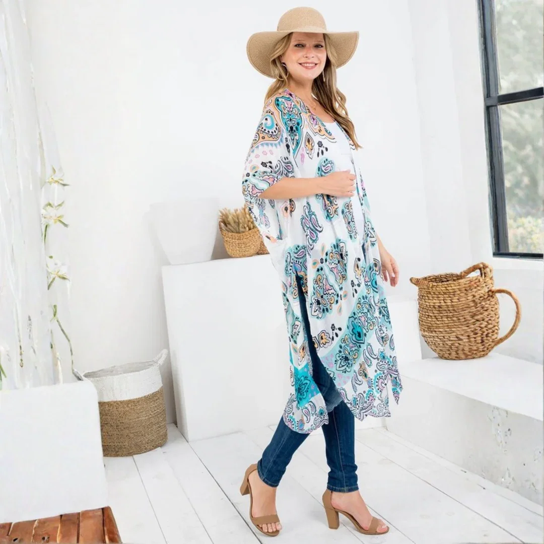 Indigo Waters Kimono