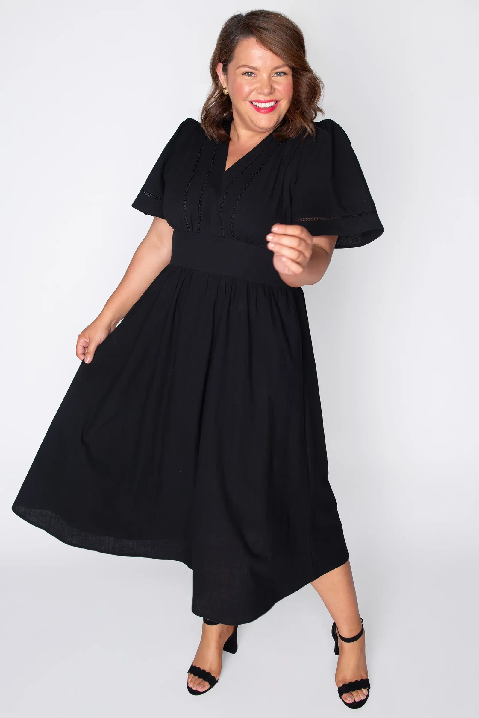 Image of Martina Black Dress