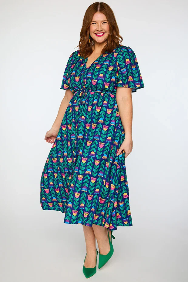 Image of Marley Eucalyptus Buds Dress