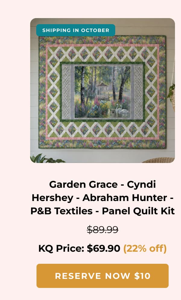Garden Grace Quilt Kit