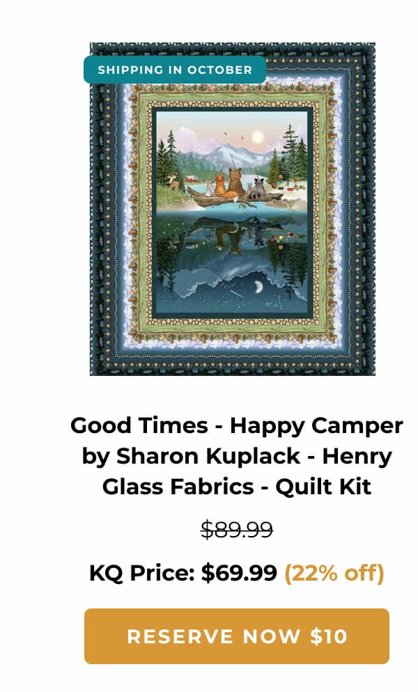 Good Times Quilt Kit