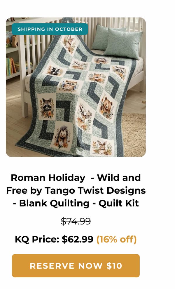 Roman Holiday Quilt Kit