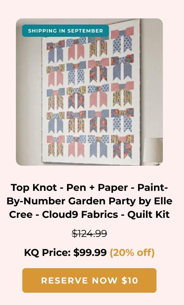 Top Knot Quilt Kit