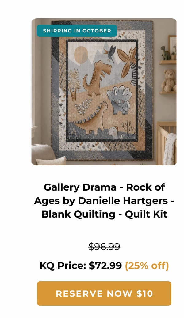 Gallery Drama Quilt Kit