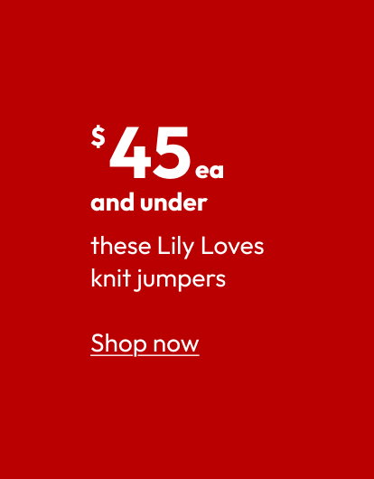 Lily Loves knit jumpers
