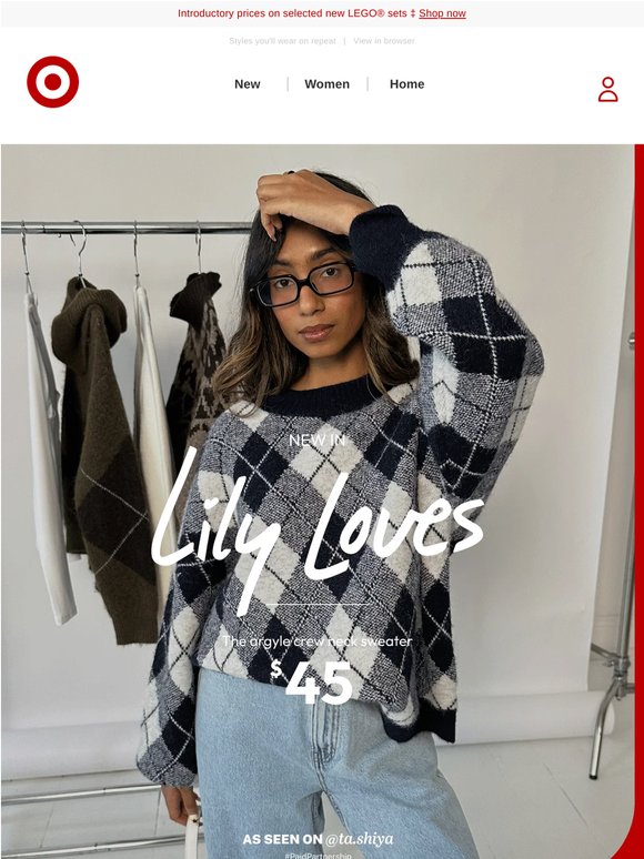 Lily Loves $45 knitwear