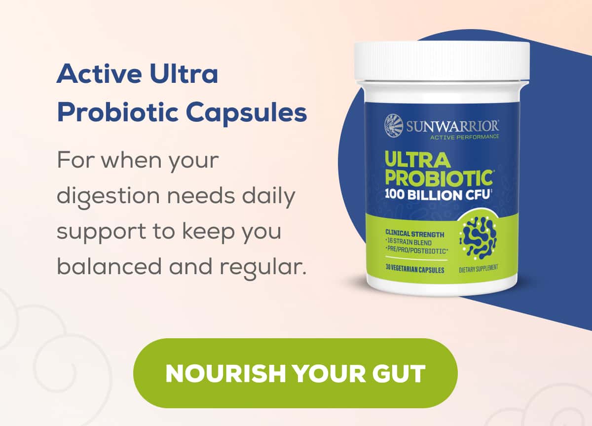 Active Ultra Probiotic Capsules For when your digestion needs daily support to keep you balanced and regular.   NOURISH YOUR GUT 