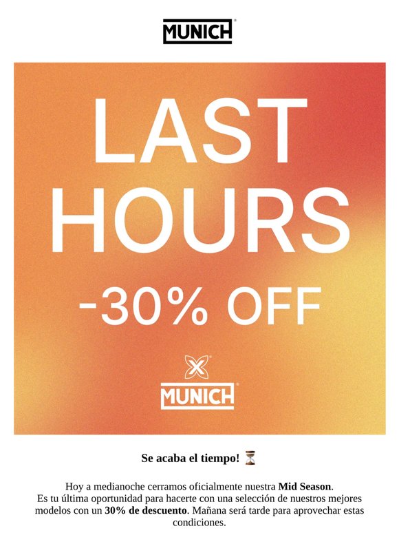 ⚠️ ÚLTIMAS HORAS: -30% en Mid Season [Finaliza YA]