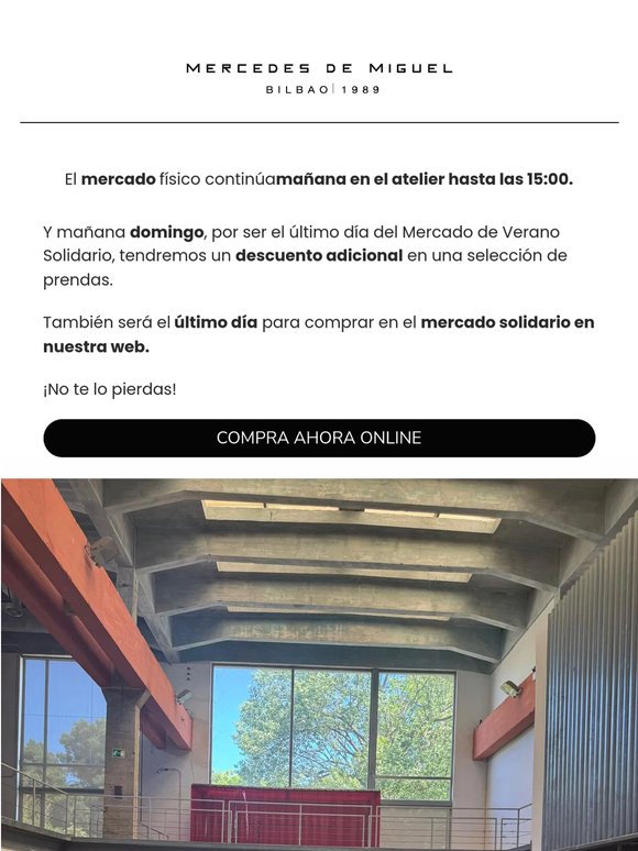 Último día del Mercado de Verano Solidario