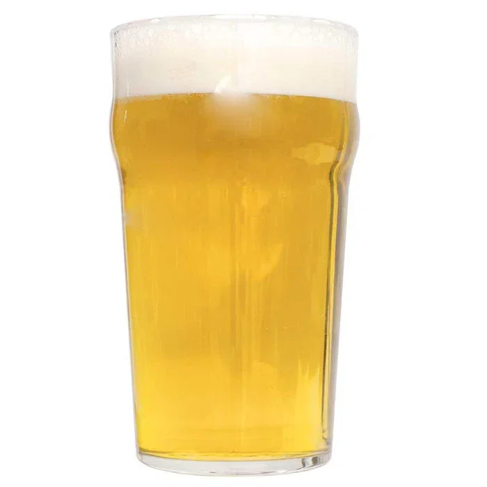 Glass of Little Wave Blonde Ale