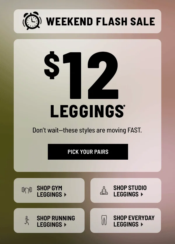 Weekend Flash Sale