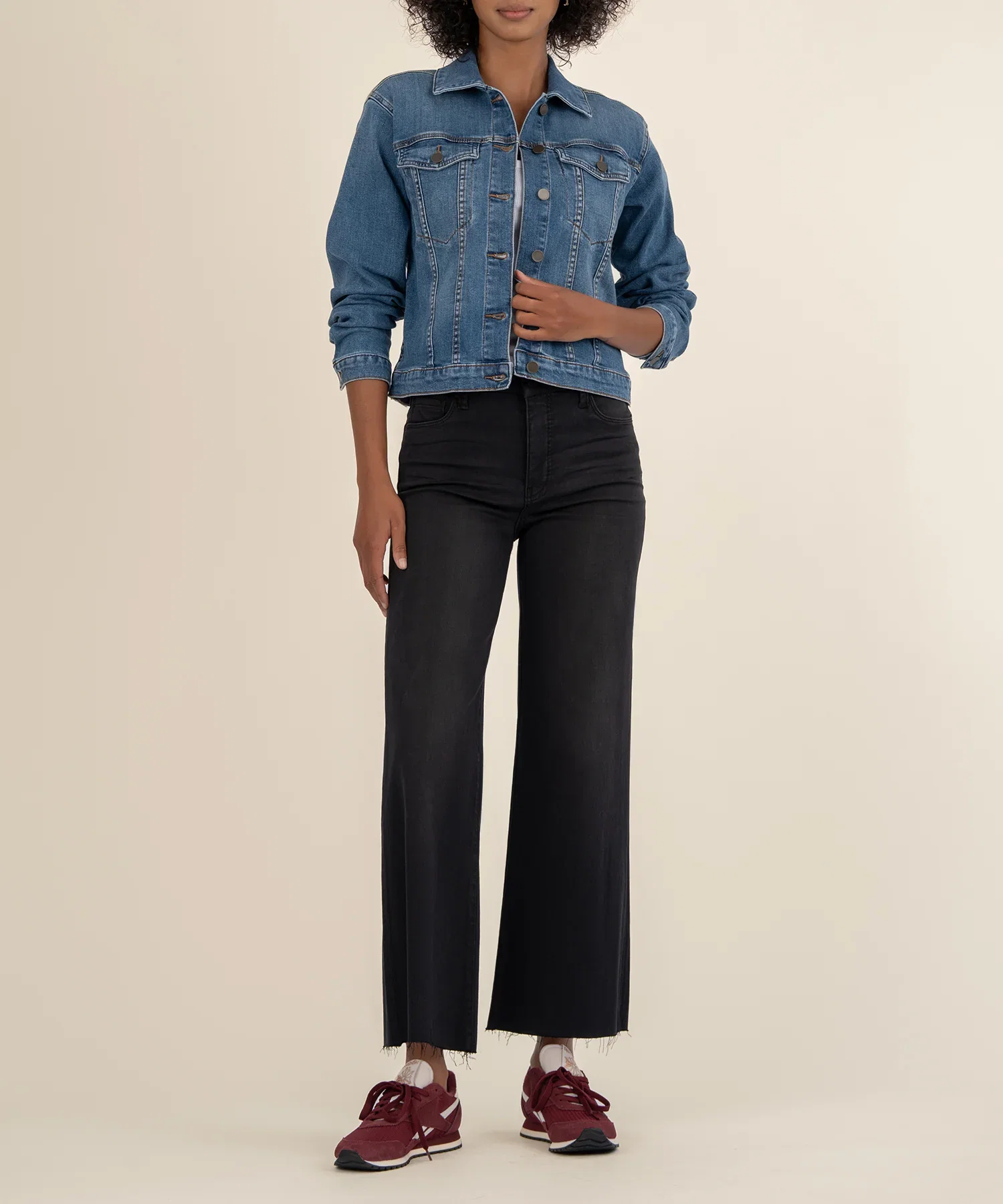 Image of Juliet Denim Jacket in Dearly Wash