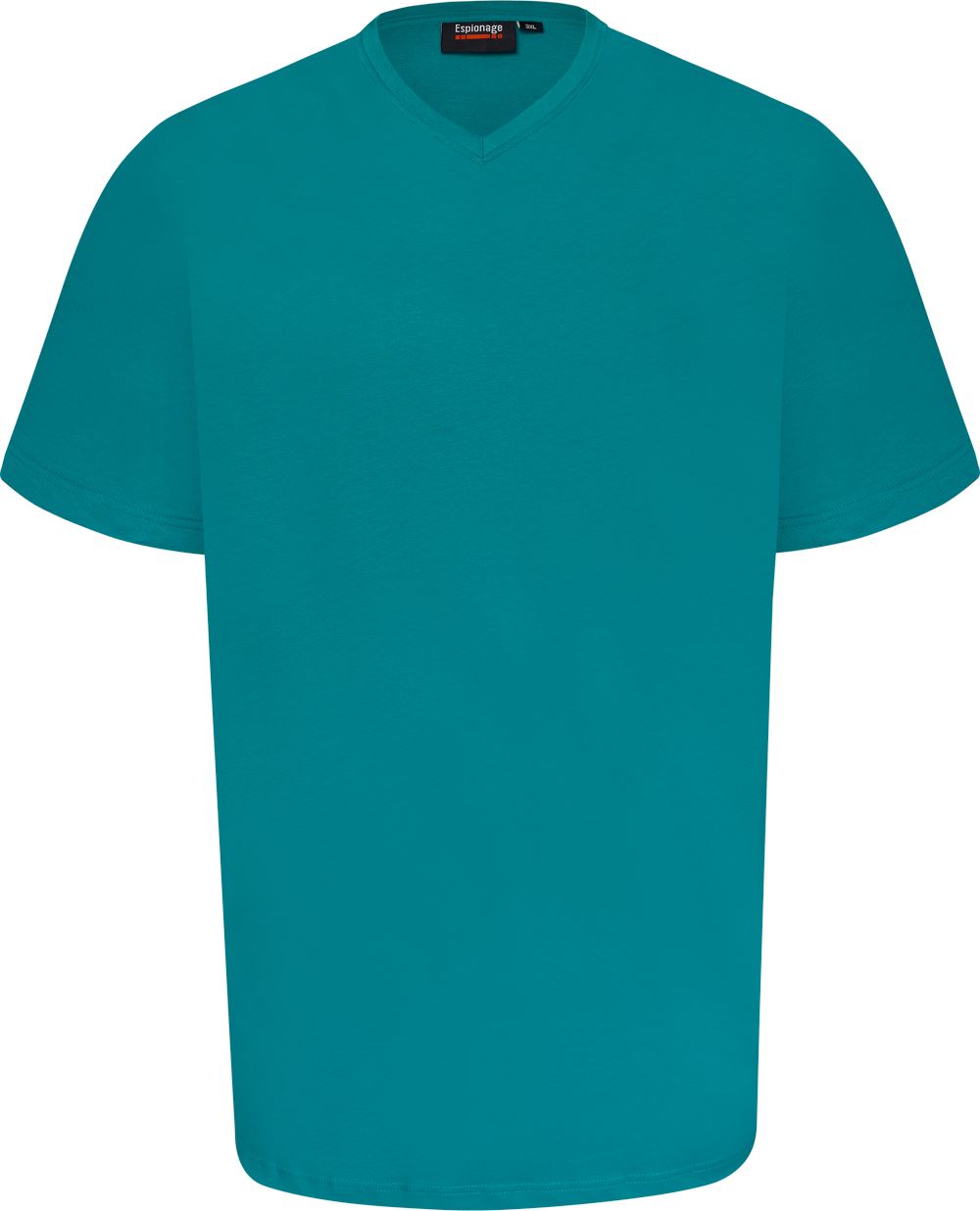 Image of Espionage Short Sleeve Essential V-Neck T-Shirt - Jade