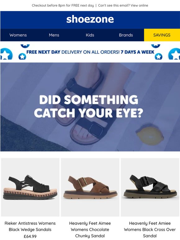 If the shoe fits… why wait?