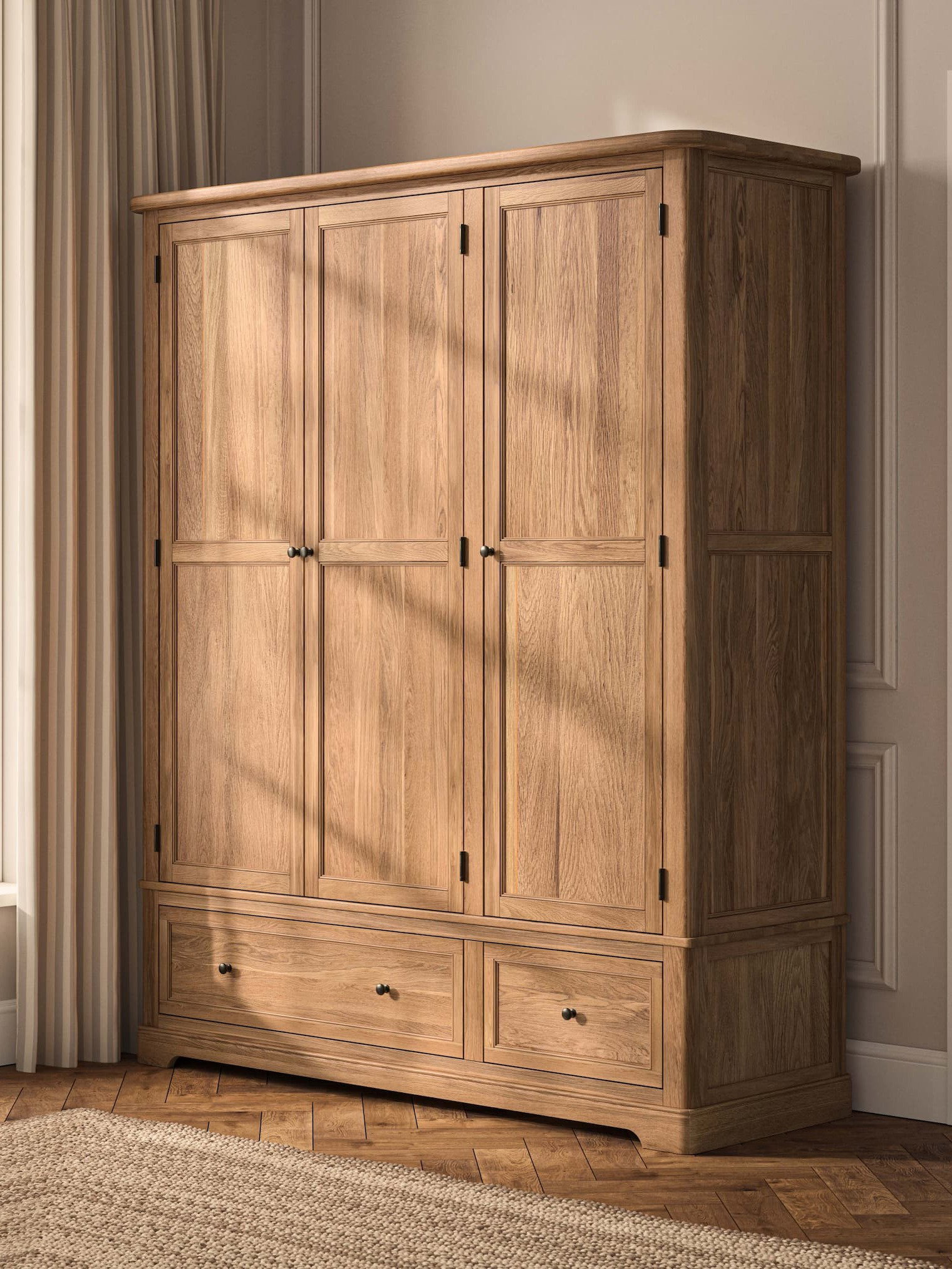 Brennan Triple Wardrobe