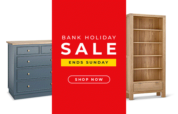 Bank Holiday Sale - Ends Sunday Shop Now