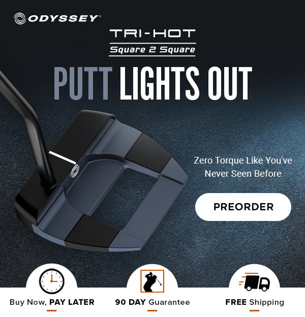 Introducing The All-NEW Odyssey S2S Tri-Hot Midnight Putters - PREORDER NOW!