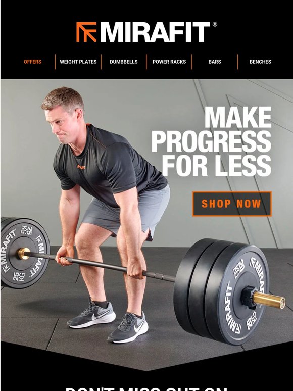 Train harder for less with our latest offers 💪