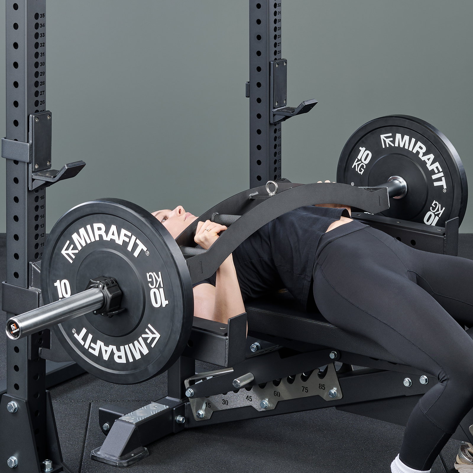M3 cambered bench press bar