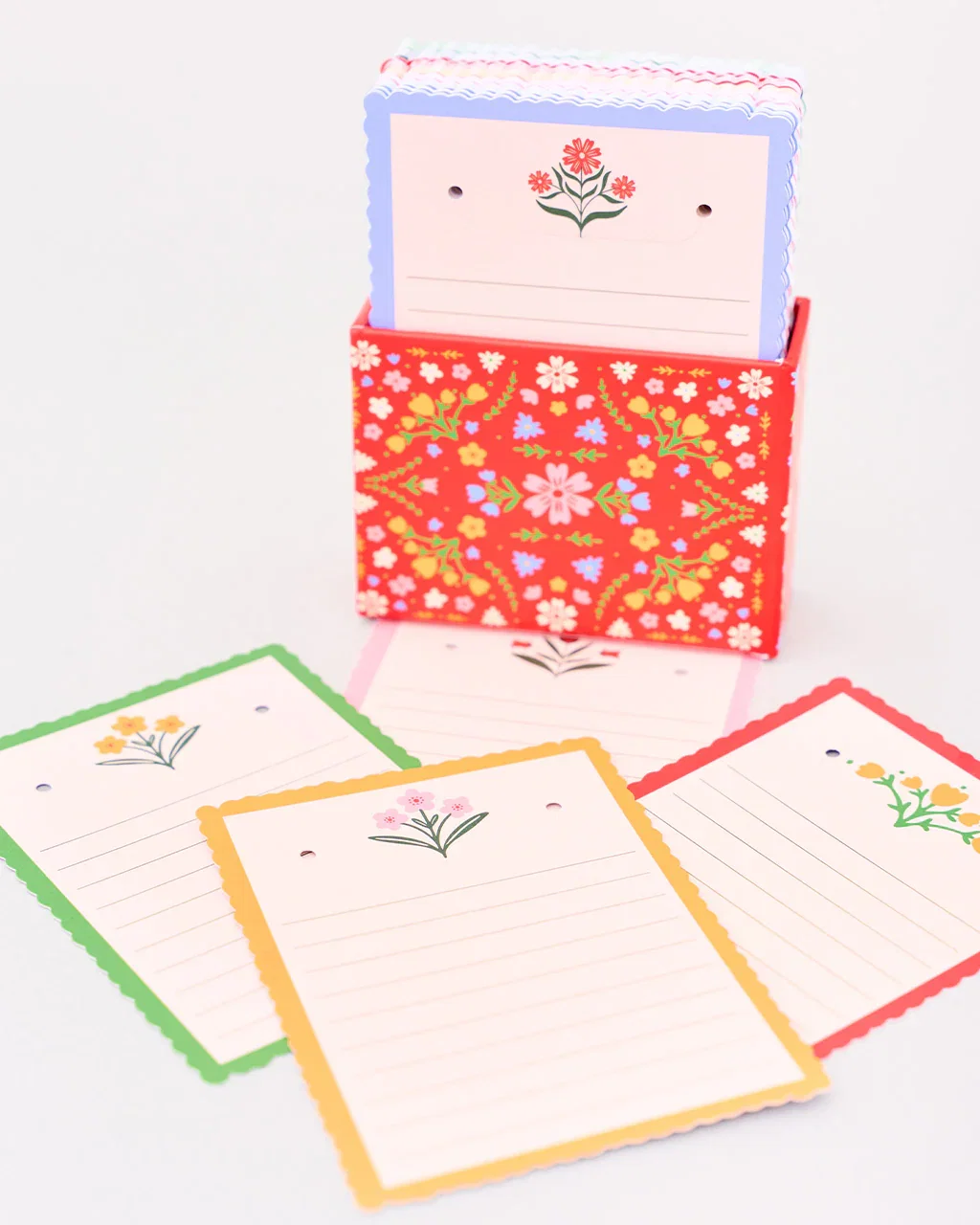 Image of Take Note Tab Notes - Folk Floral