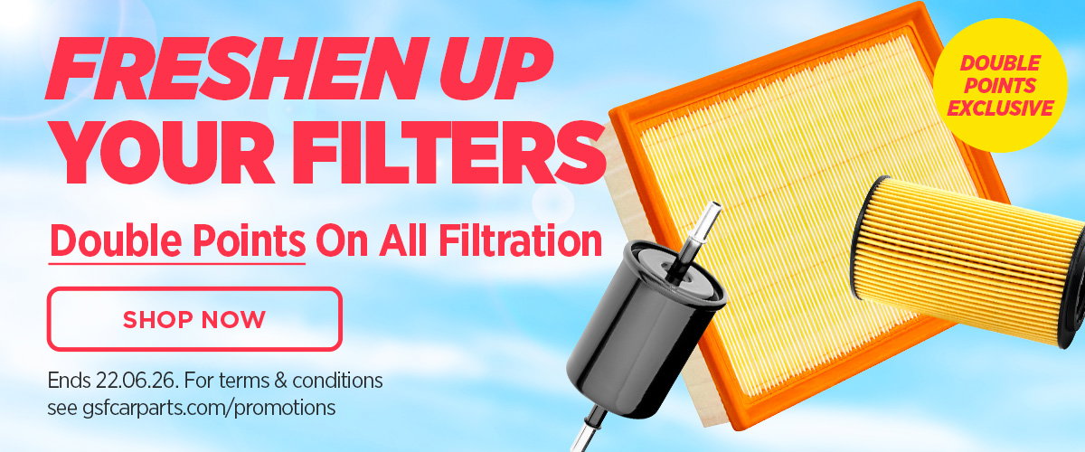 Freshen Up Your Filters - Double Points