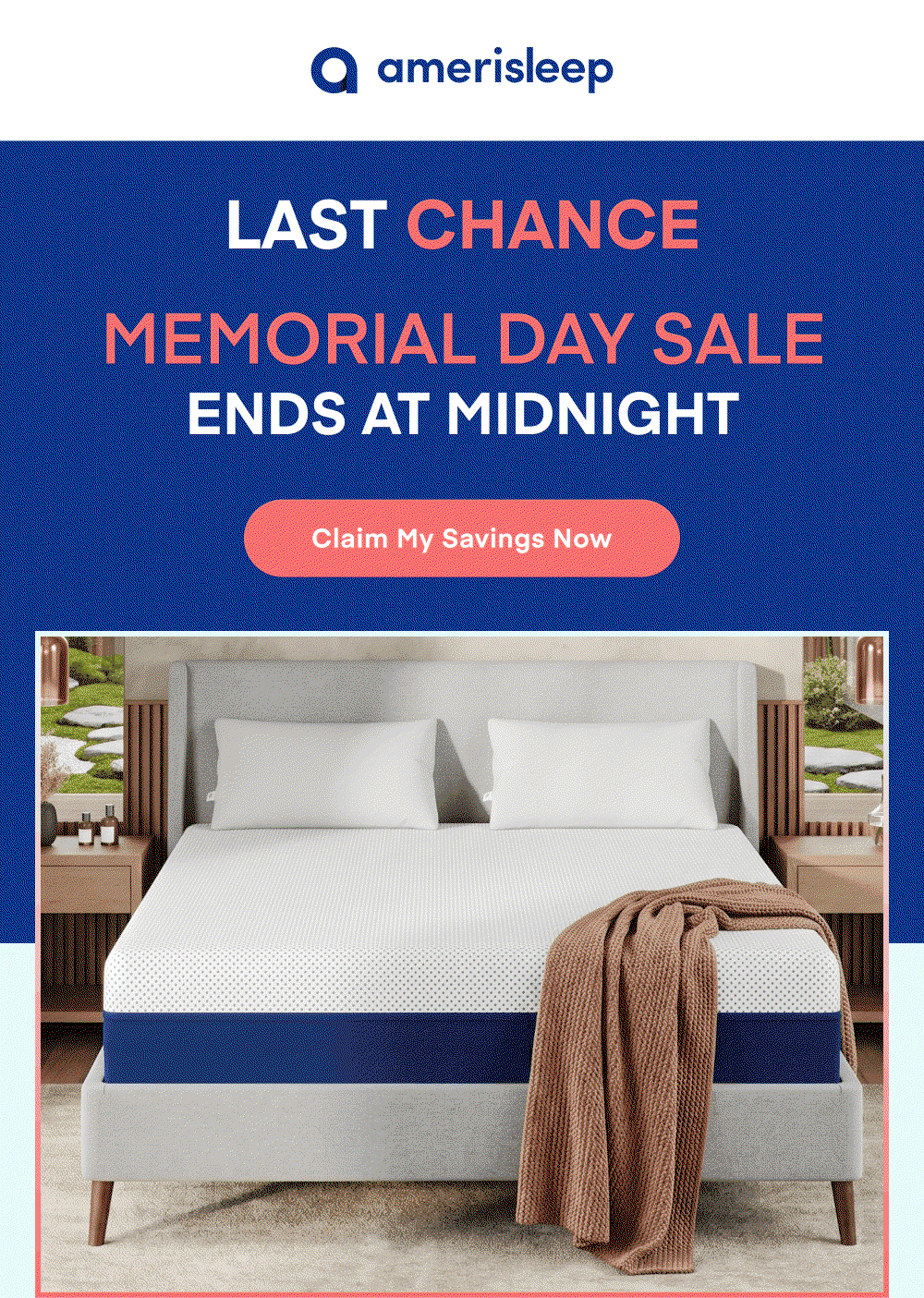 Last Chance Memorial Day Sale Ends at Midnight