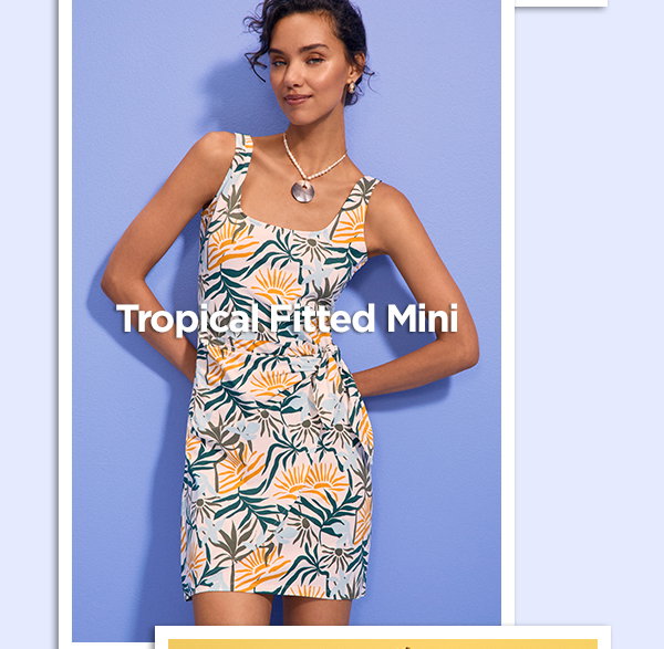 Tropical fitted mini