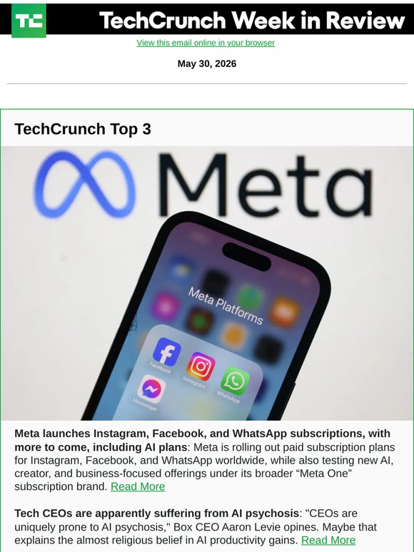 Meta launches Instagram, Facebook, and WhatsApp subscriptions, with more to come, including AI plans