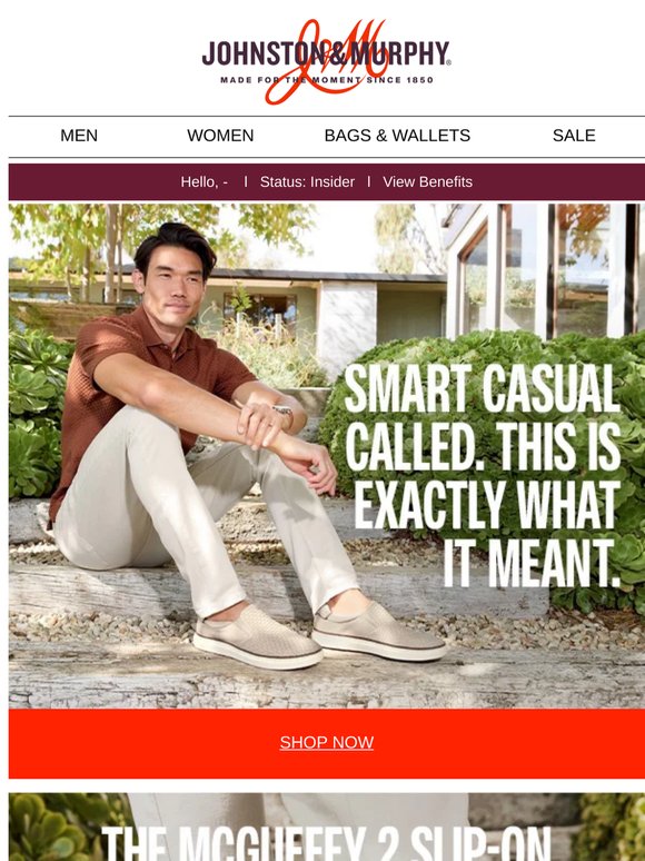 Slip Into Smart Casual