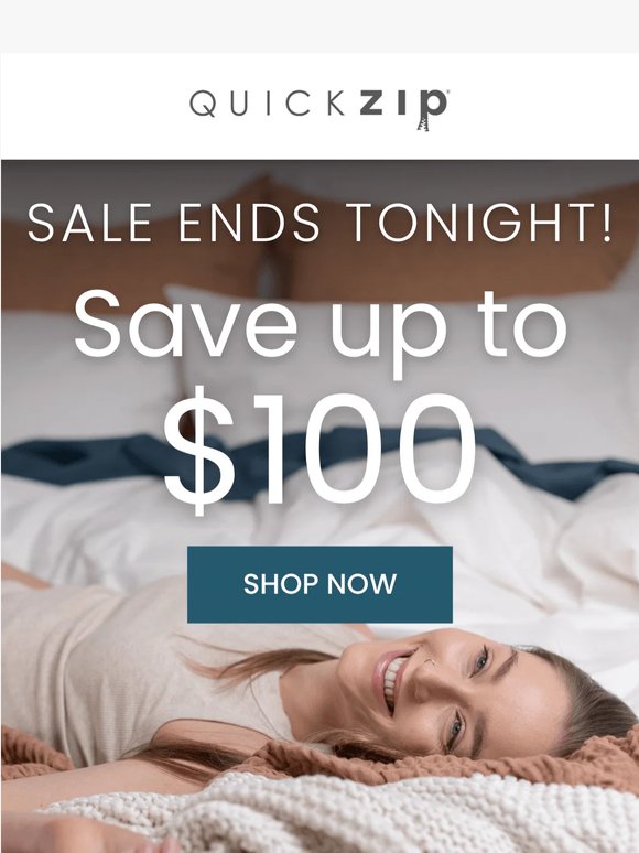 Sale ends tonight  ⌛