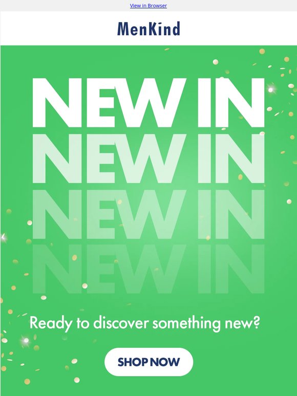 Hi there, Ready to discover something NEW? 🌟