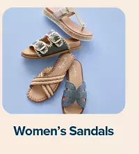 Shop women's sandals.