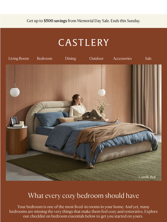 Your blueprint to a warmer, cozier bedroom