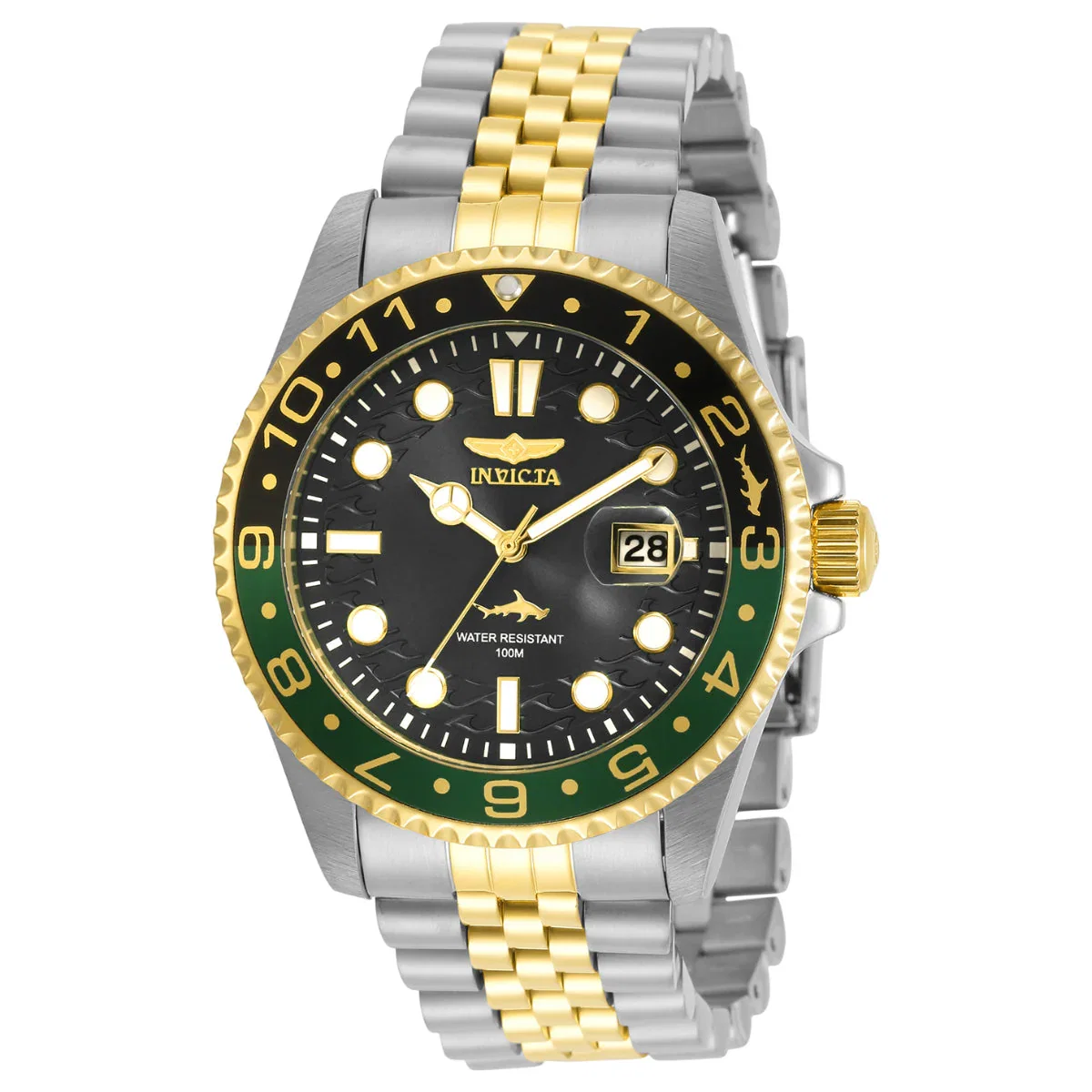 Image of Invicta Pro Diver Heritage Men's Watch - 43mm. Steel, Gold (30625)