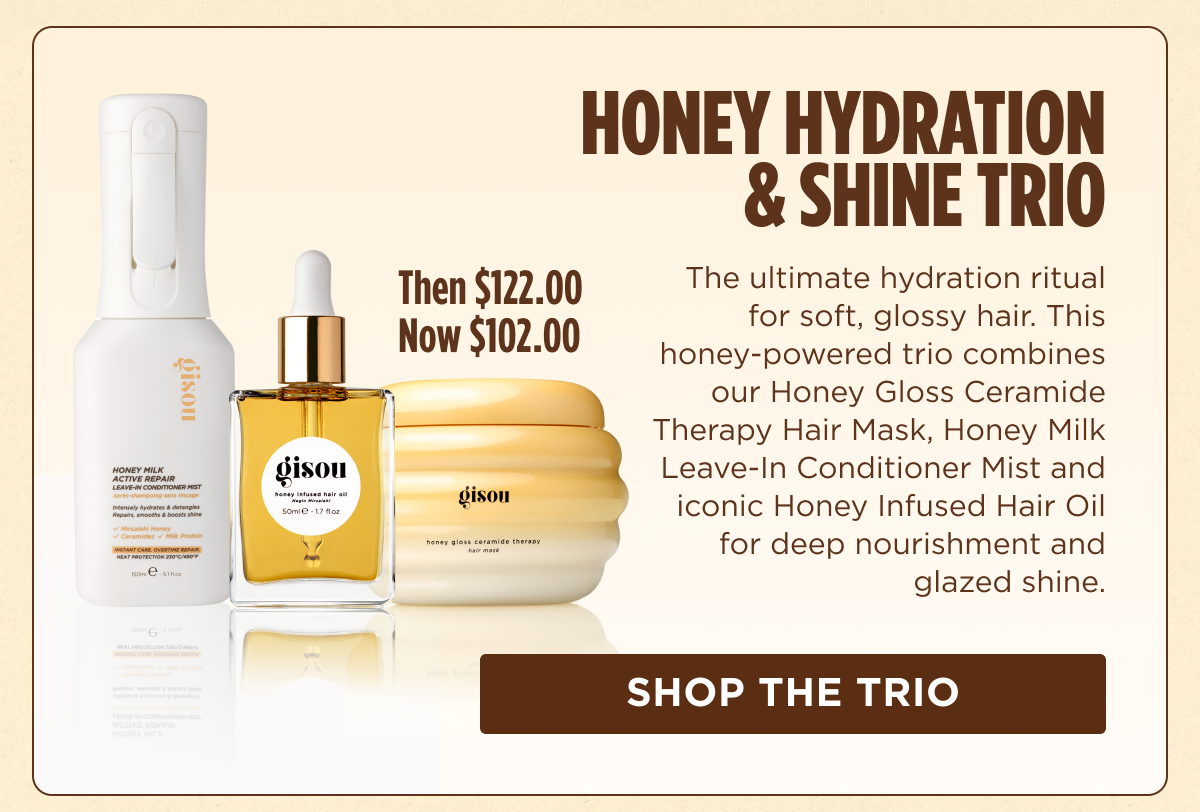 Honey Hydration & Shine Trio