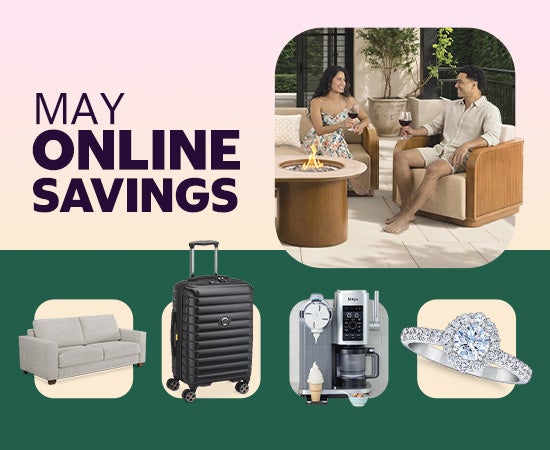 May Online Savings