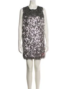 Scoop Neck Mini Dress w/ Tags