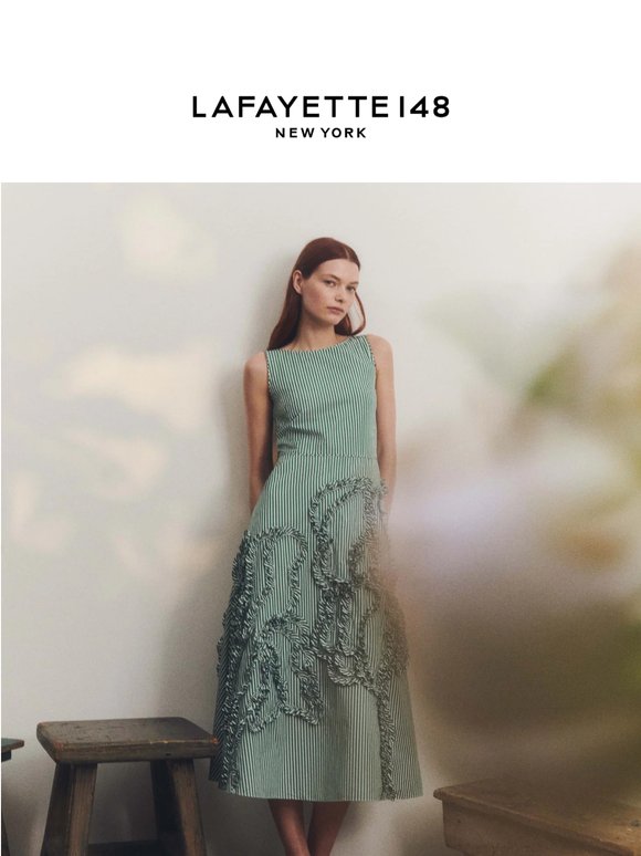 Garden Party: The Striped Dress