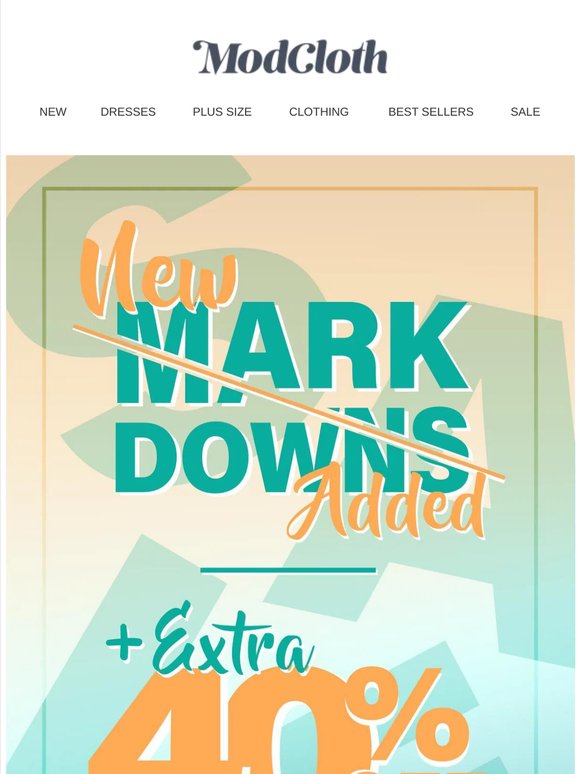 Fresh Markdowns Are Waiting 🌟
