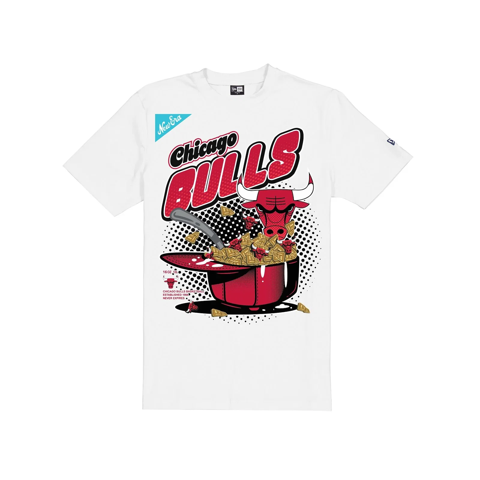 Image of Chicago Bulls Cereal White T-Shirt