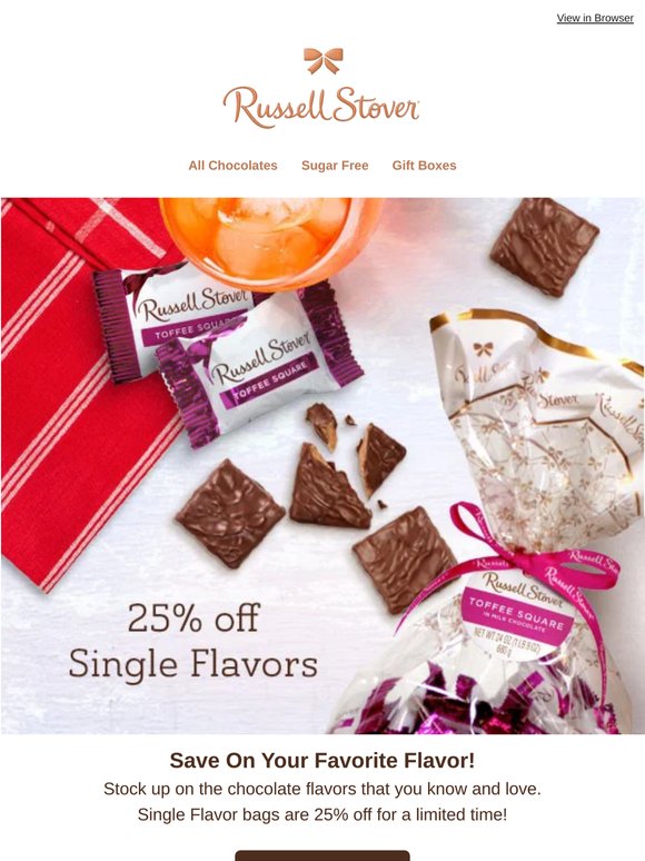 Craving Your Favorite? Snag it For 25% Off!