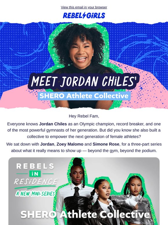 Meet Jordan Chiles' SHERO Athlete Collective ⚡