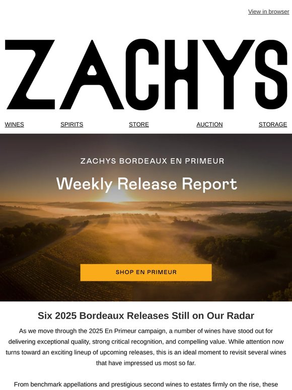 Six 2025 Bordeaux Releases Still on Our Radar
