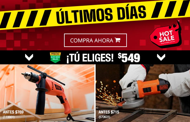 ¡Últimos días de Hot Sale! tu eliges