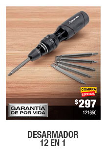 Desarmador 12 en 1