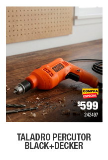 Taladro percutor Black+Decker