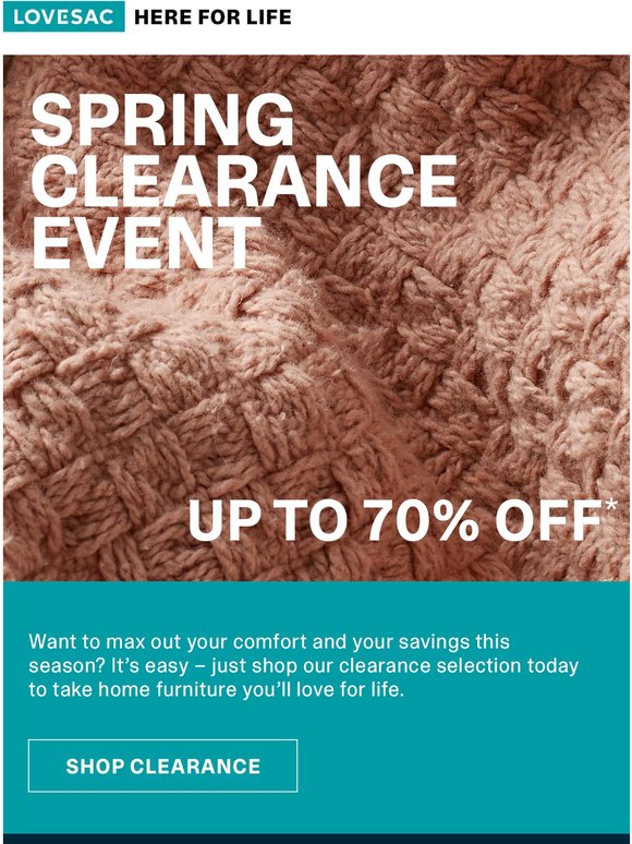 GOING FAST – Up to 70% Off Clearance Styles.