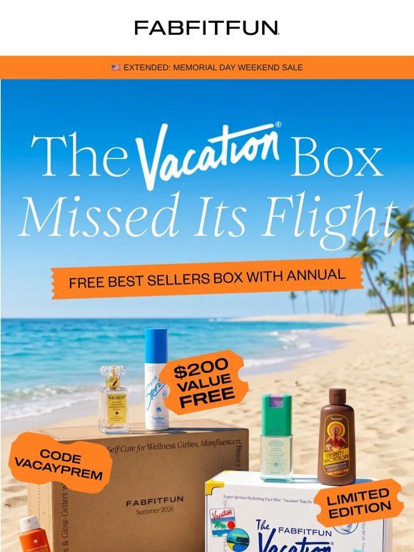 🏖️ Don’t Miss the Vacation® Box