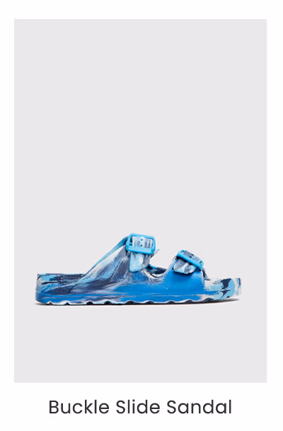 Buckle Slide Sandal