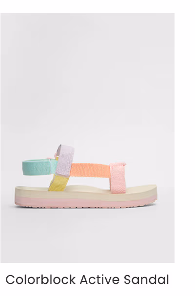 Colorblock Active Sandal